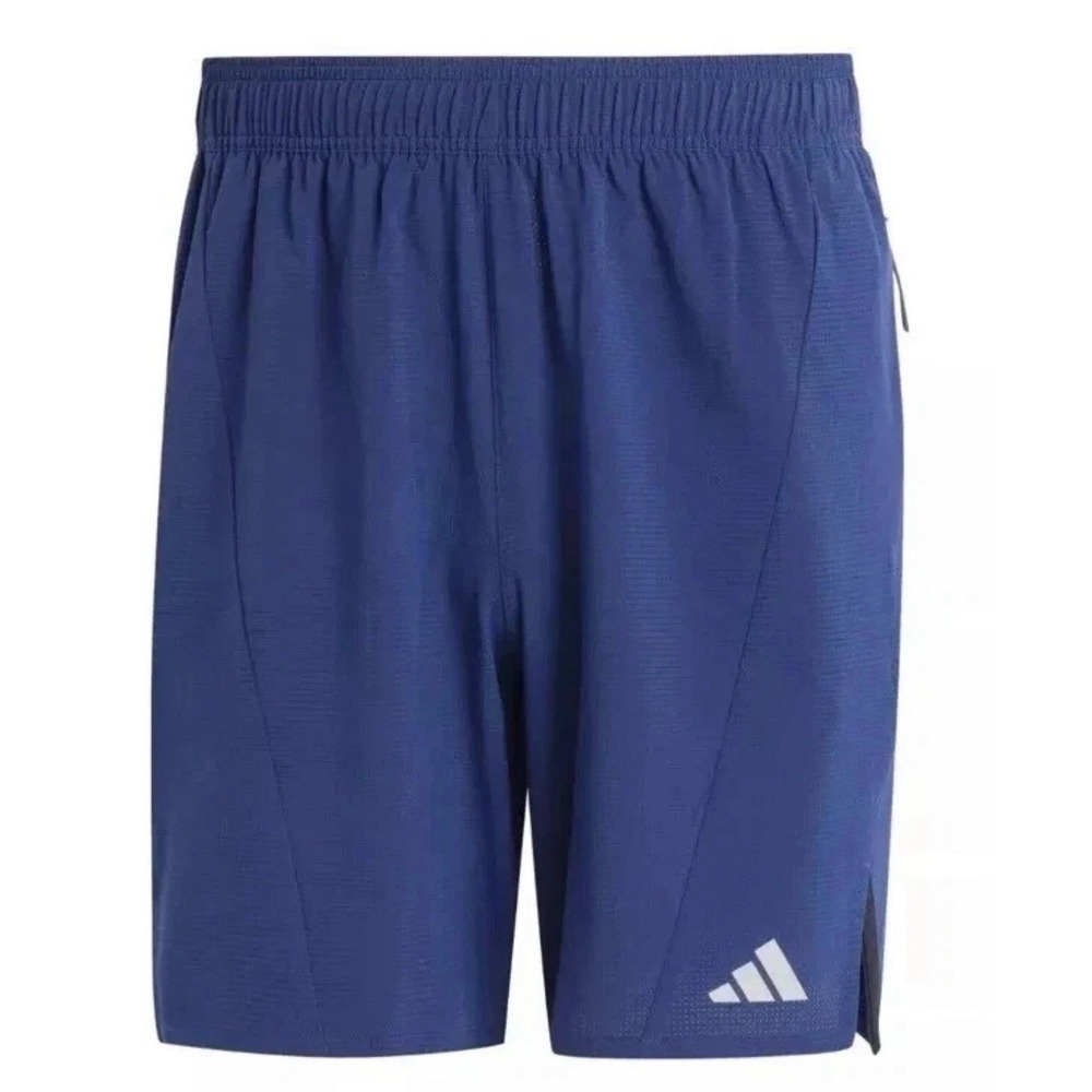 NEW Adidas Men's Training Short Small Navy Blue HEAT.RDY 7" Inseam